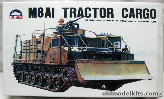 Blue Tank 1/35 M8A1 Munitions Tractor / Cargo Tractor, TK9002 plastic model kit